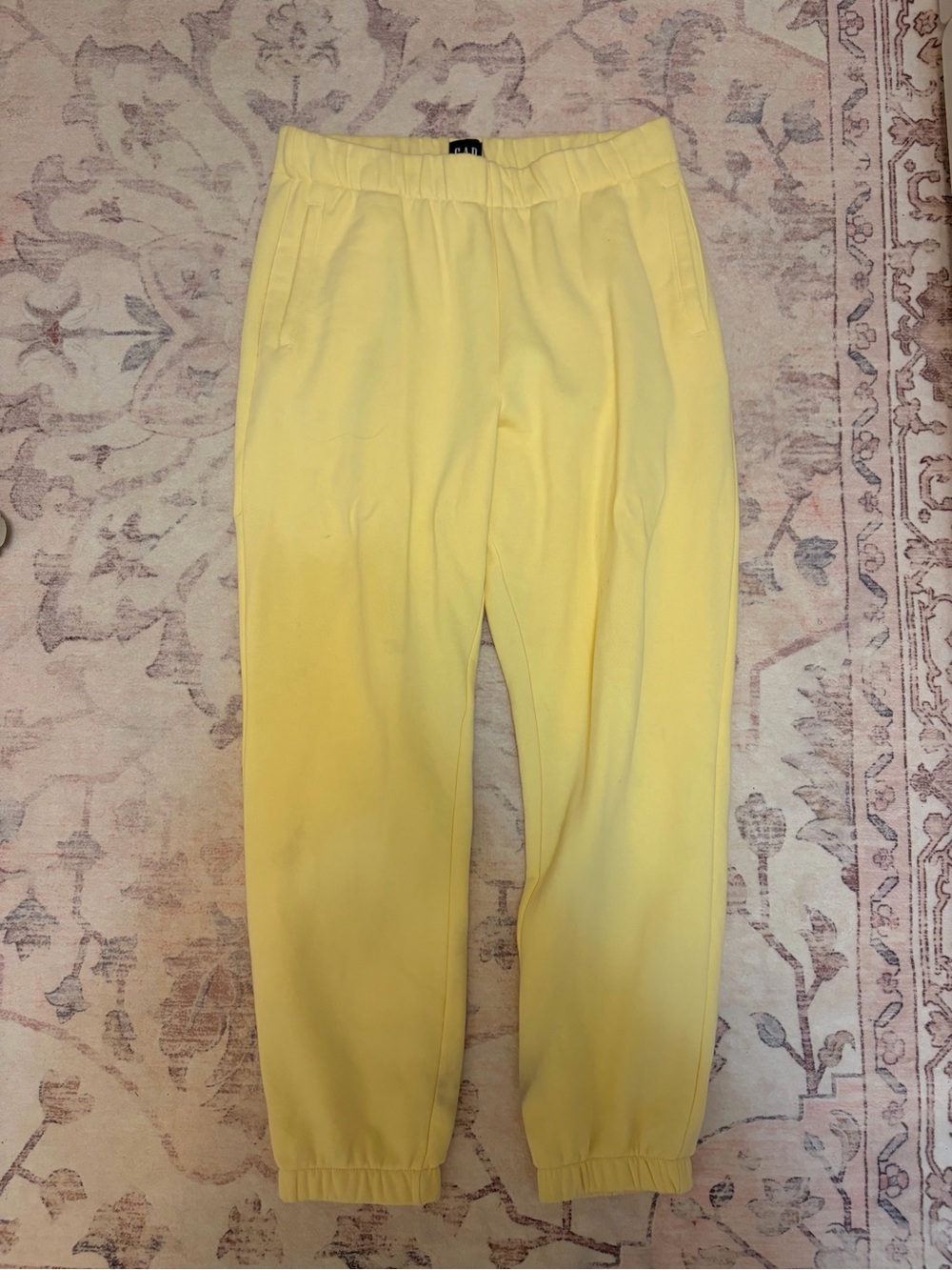 GAP Butter Yellow Sweatpants